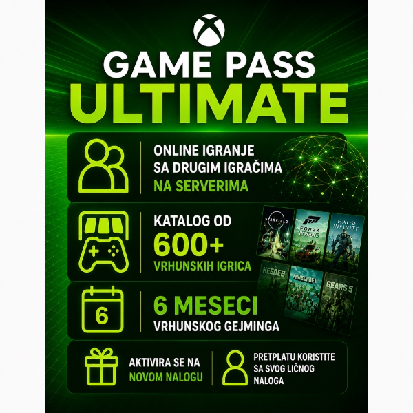 ULTIMATE 6 meseci / Novi Nalog