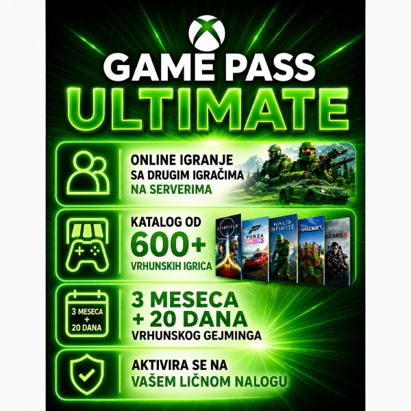 ULTIMATE 3 meseca + BONUS