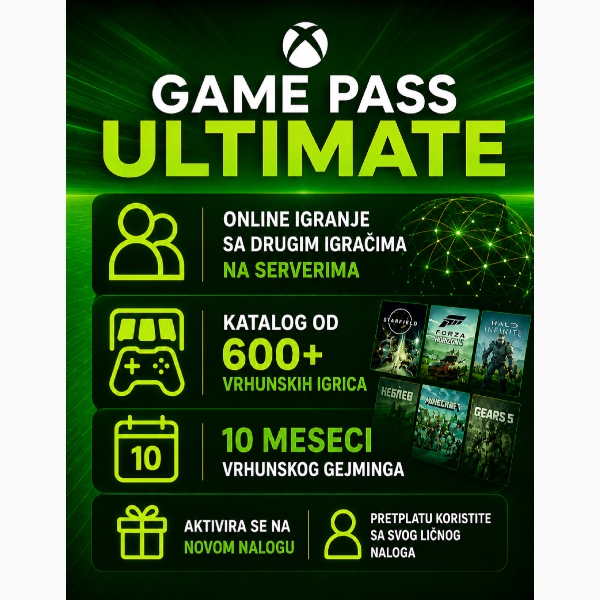 ULTIMATE 10 meseci / Novi Nalog