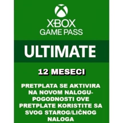 ULTIMATE 12 meseci / Novi Nalog