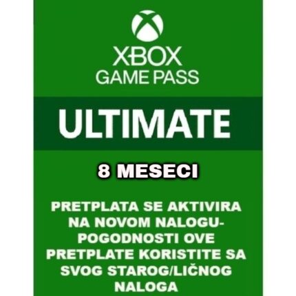 ULTIMATE 8 meseci / Novi Nalog