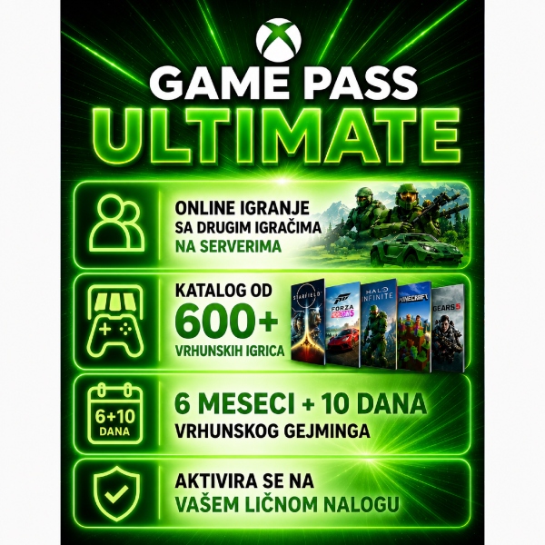ULTIMATE 6 meseci + BONUS